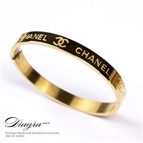 chanel inspired cuff|Chanel cuff bracelet dupe.